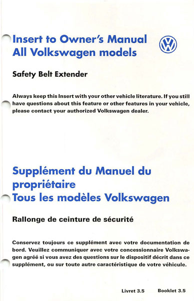 Volkswagen Golf Plus Owners Manual Download